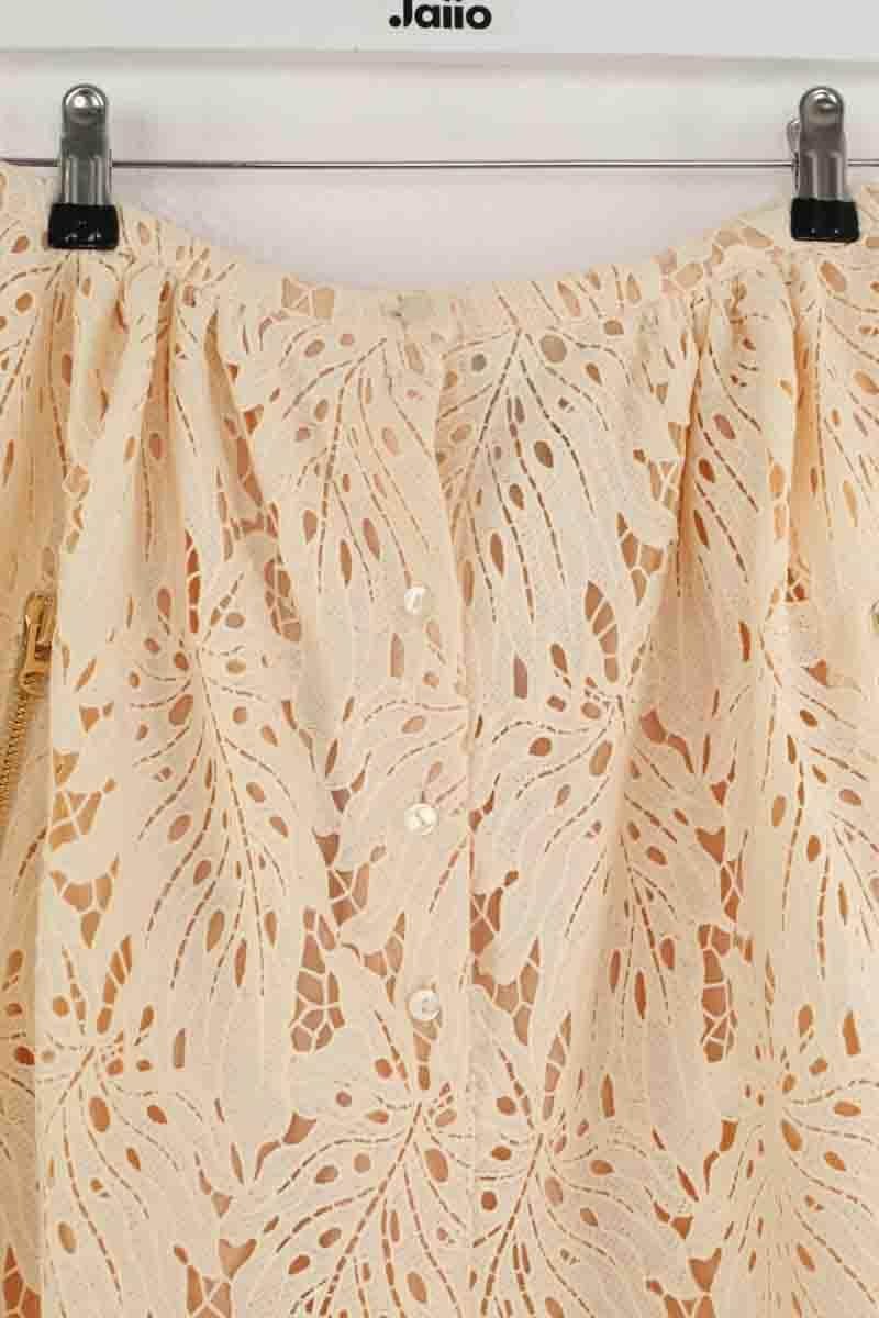 Pantalon court Heimstone Beige en Polyester