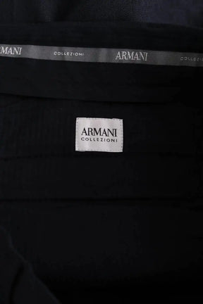 Pantalon de costume Emporio Armani Marine en Laine