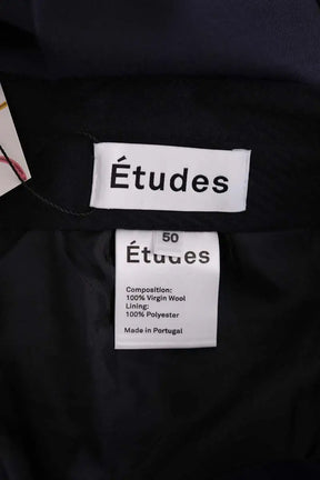 Pantalon de costume Etudes Marine en Laine