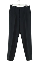 Pantalon de costume Giorgio Armani Noir en Laine, taille XL - Seconde Main