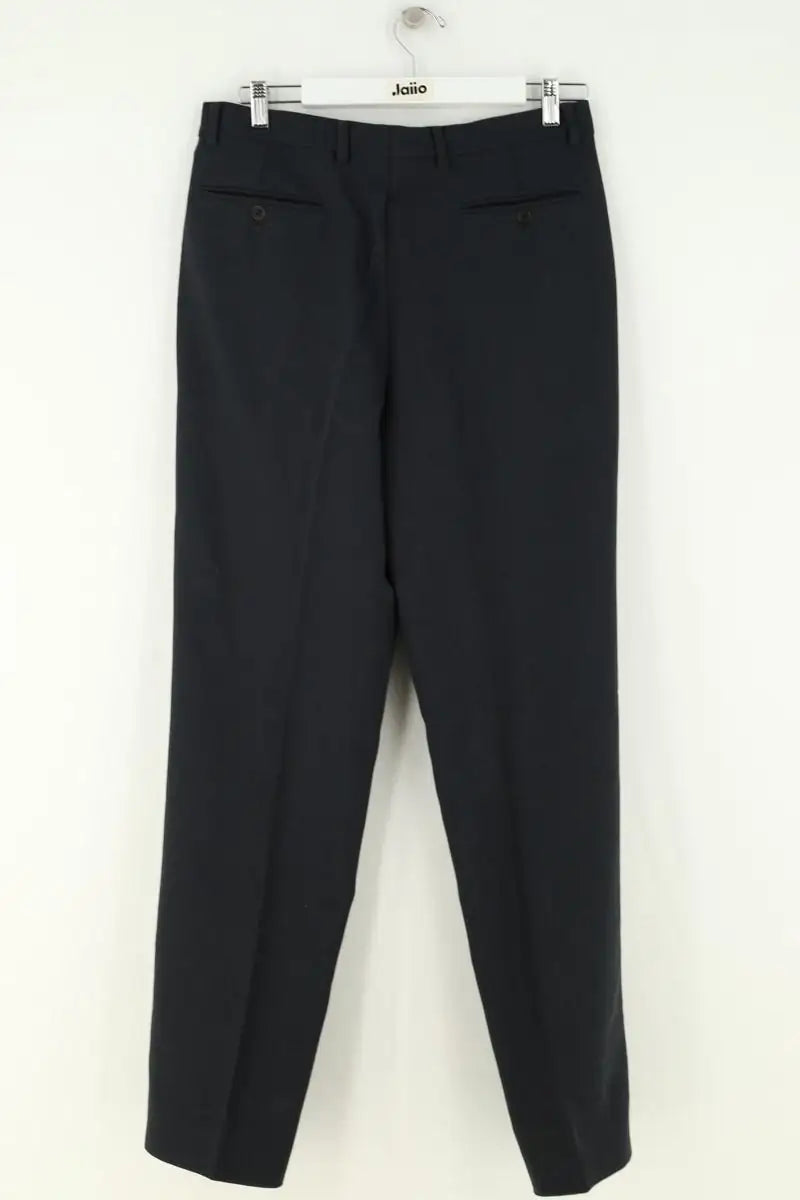Pantalon de costume Giorgio Armani Noir en Laine