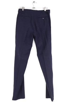 Pantalon de costume Ralph Lauren Marine en Coton
