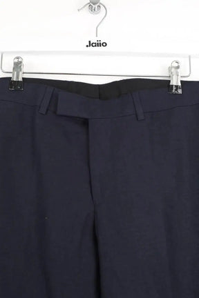 Pantalon de costume Sandro Bleu en Lin