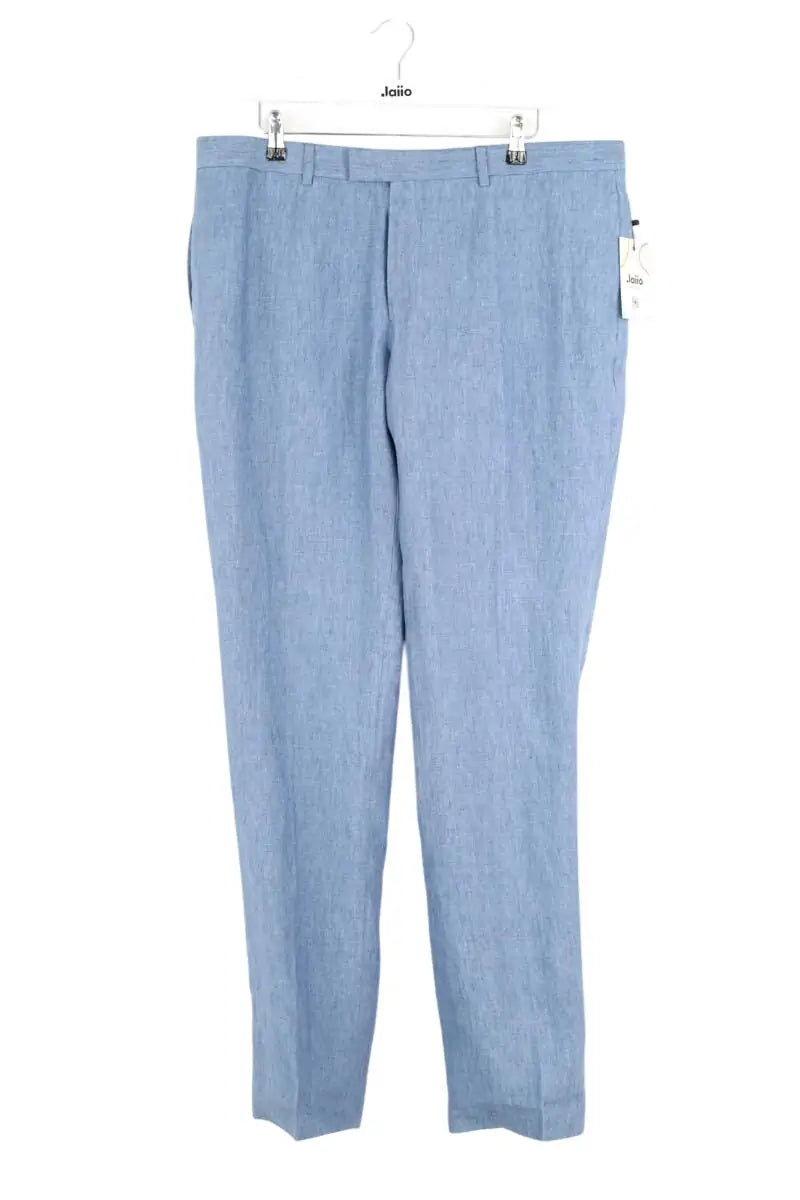 Pantalon de costume Sandro Bleu en Lin, taille XS - Seconde Main