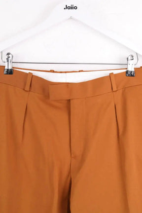 Pantalon de costume Sandro Camel en Coton