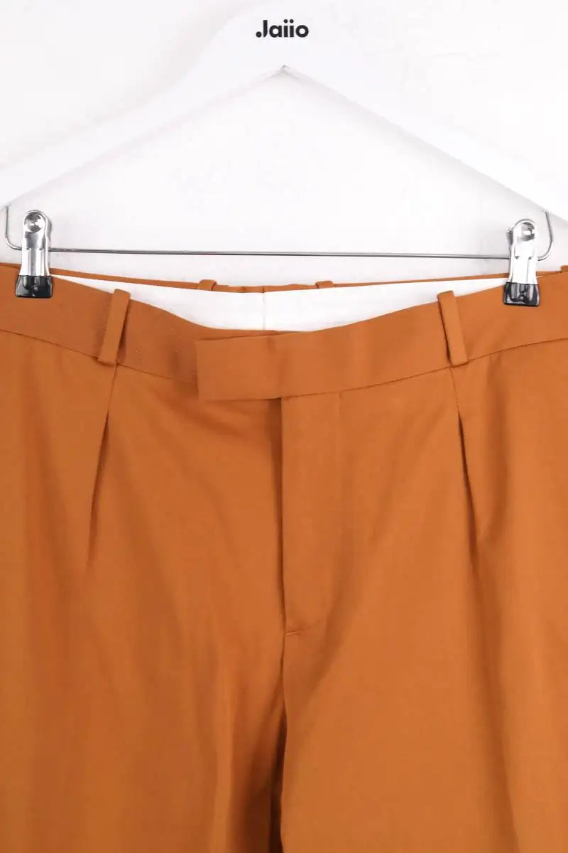Pantalon de costume Sandro Camel en Coton