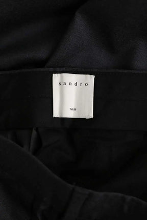 Pantalon de costume Sandro Gris en Laine