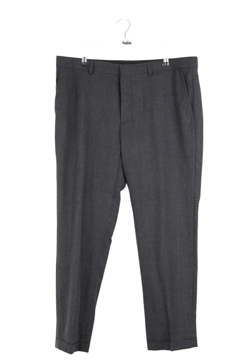 Pantalon de costume Sandro Gris en Laine, taille L - Seconde Main