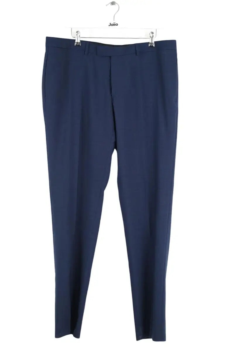 Pantalon de costume Sandro Marine en Laine, taille L - Seconde Main