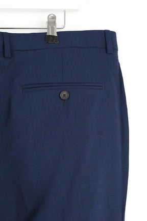 Pantalon de costume Sandro Marine en Laine