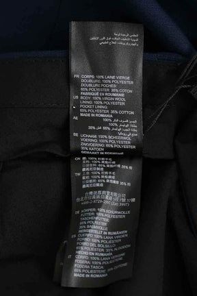 Pantalon de costume Sandro Marine en Laine