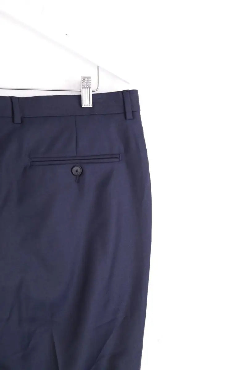 Pantalon de costume Sandro Marine en Laine