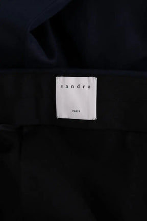 Pantalon de costume Sandro Marine en Lin