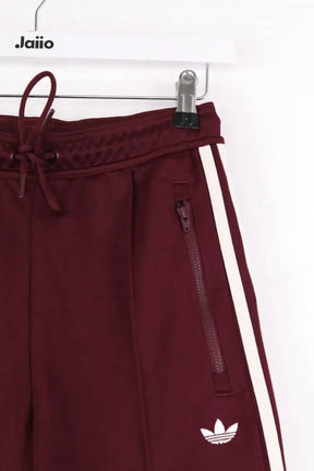 Pantalon de sport Adidas Bordeaux en Coton