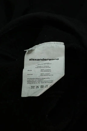 Pantalon de sport Alexander Wang Anthracite en Coton