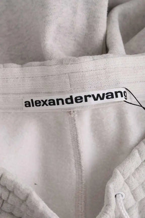 Pantalon de sport Alexander Wang Gris en Coton