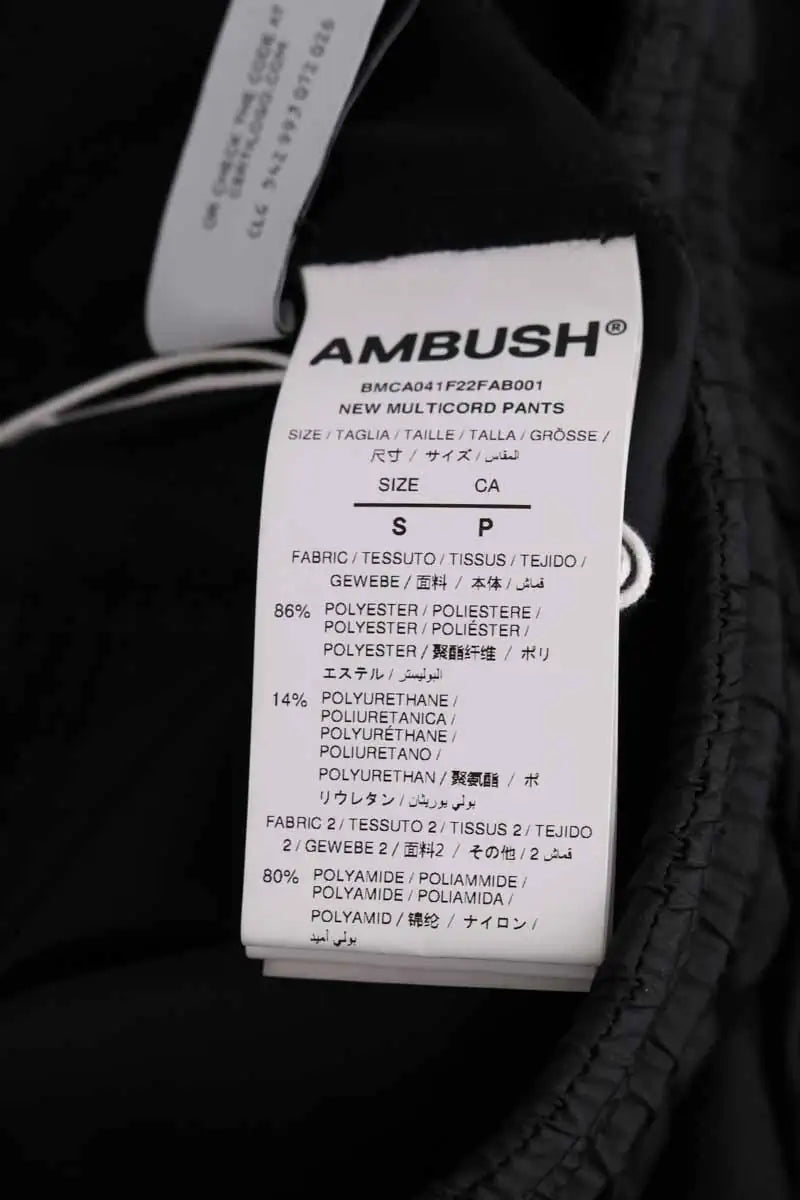 Pantalon de sport Ambush Noir en Synthétique
