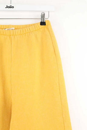 Pantalon de sport American Vintage Jaune en Coton
