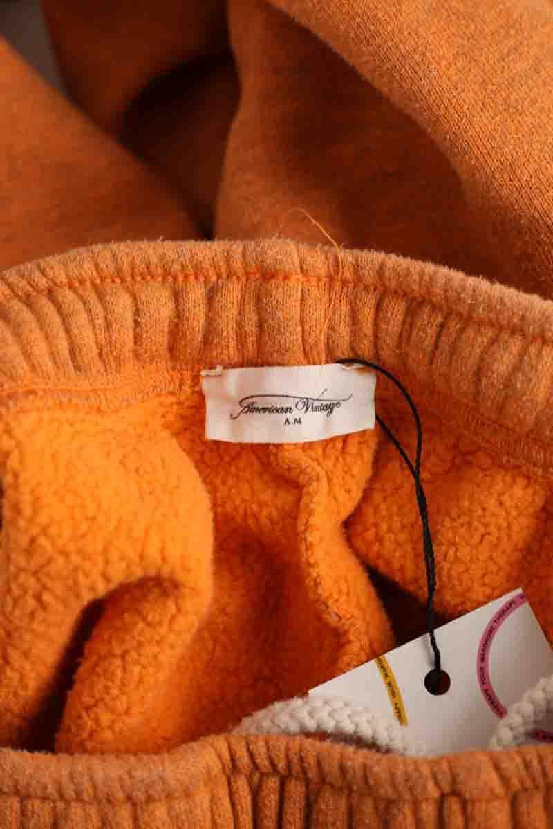 Pantalon de sport American Vintage Orange en Coton