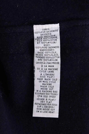 Pantalon de sport Eric Bompard Marine en Cachemire