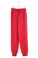 Pantalon de sport Forte_Forte Rouge en Laine, taille M - Seconde Main