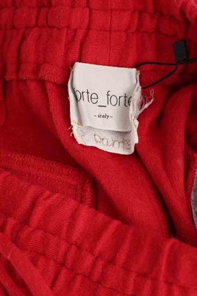 Pantalon de sport Forte_Forte Rouge en Laine