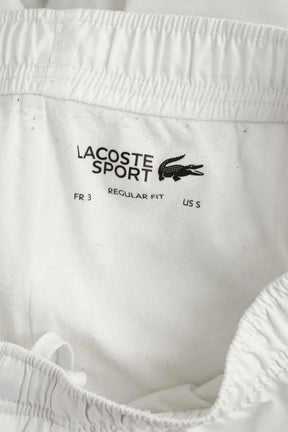 Pantalon de sport Lacoste Blanc en Polyester