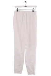 Pantalon de sport Lacoste Blanc en Synthétique, taille XS - Seconde Main