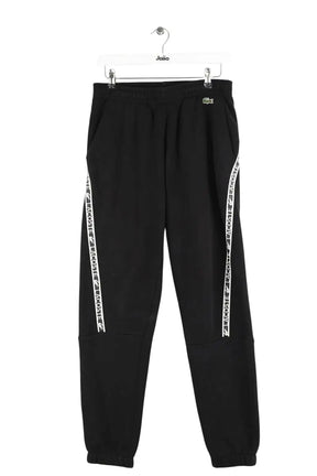 Pantalon de sport Lacoste Noir en Coton, taille S - Seconde Main