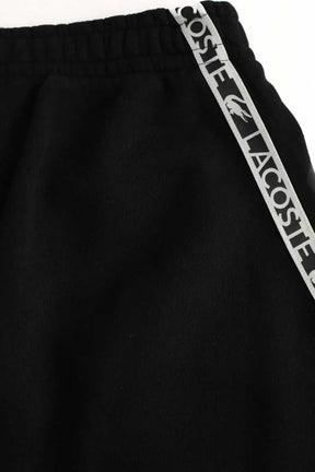 Pantalon de sport Lacoste Noir en Coton