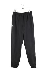 Pantalon de sport Lacoste Noir en Polyester, taille L - Seconde Main