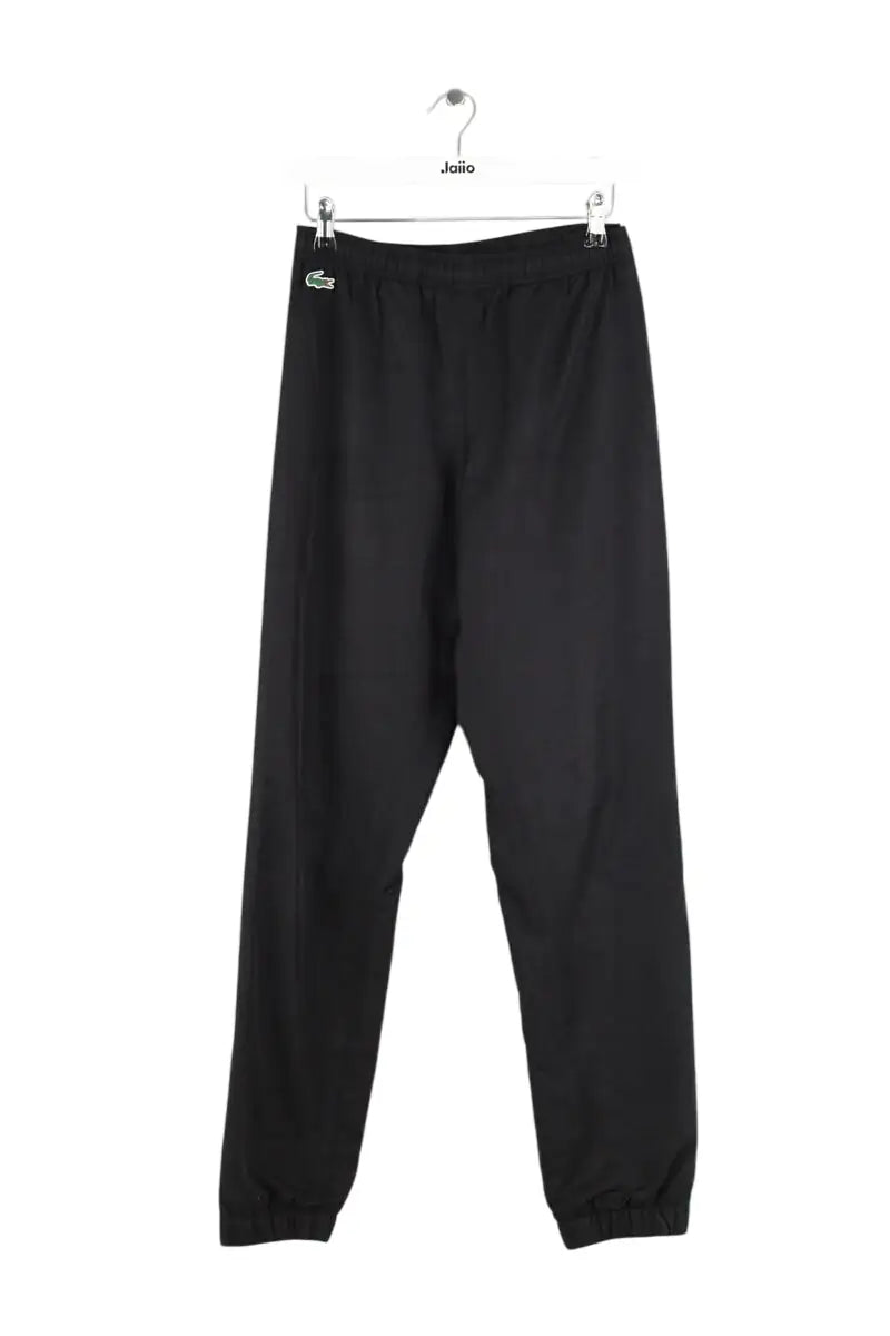 Pantalon de sport Lacoste Noir en Polyester, taille XS - Seconde Main