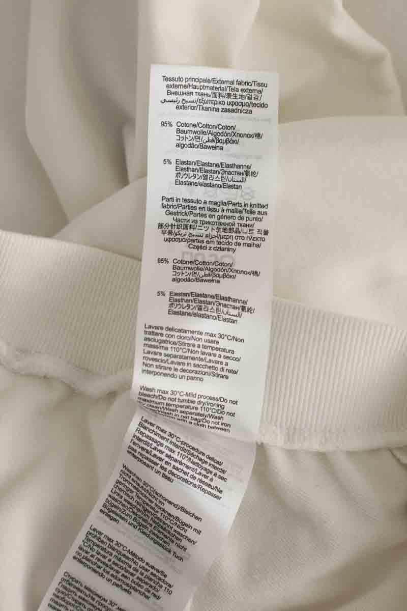 Pantalon de sport Liu Jo Blanc en Coton
