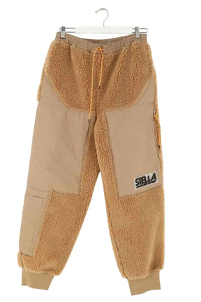 Pantalon de sport Stella McCartney Camel en Synthétique, taille L - Seconde Main
