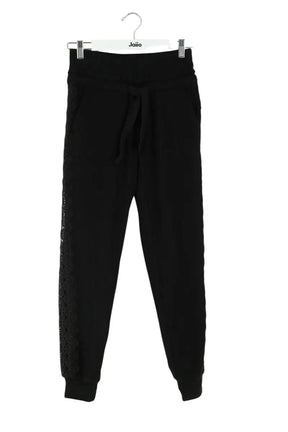 Pantalon de sport The Kooples Noir en Coton, taille S - Seconde Main