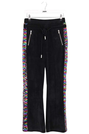 Pantalon de sport The Kooples Noir en Synthétique, taille M - Seconde Main