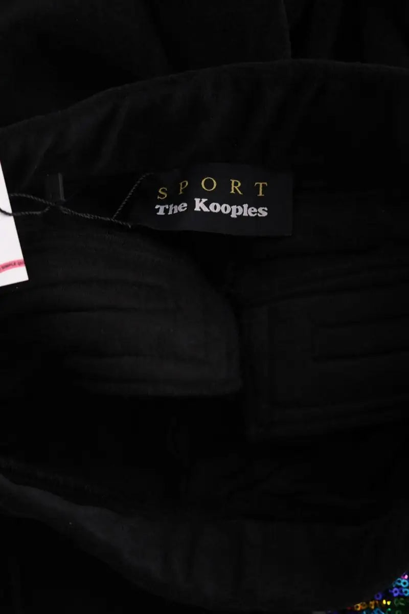 Pantalon de sport The Kooples Noir en Synthétique