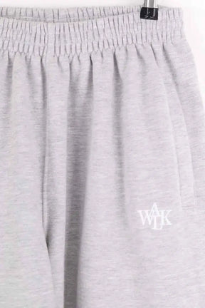 Pantalon de sport WALK IN PARIS Gris en Coton