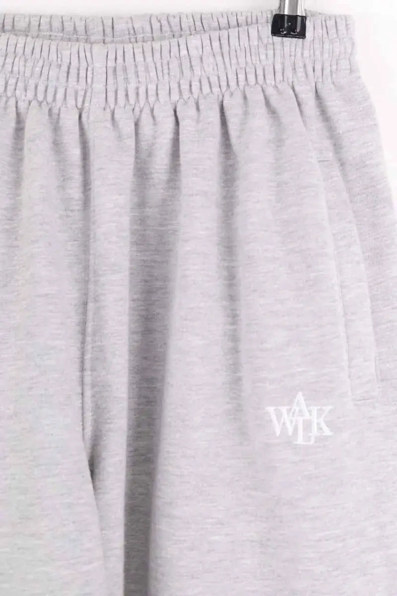 Pantalon de sport WALK IN PARIS Gris en Coton