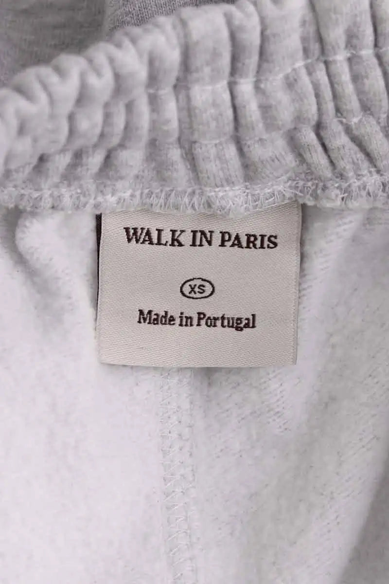 Pantalon de sport WALK IN PARIS Gris en Coton