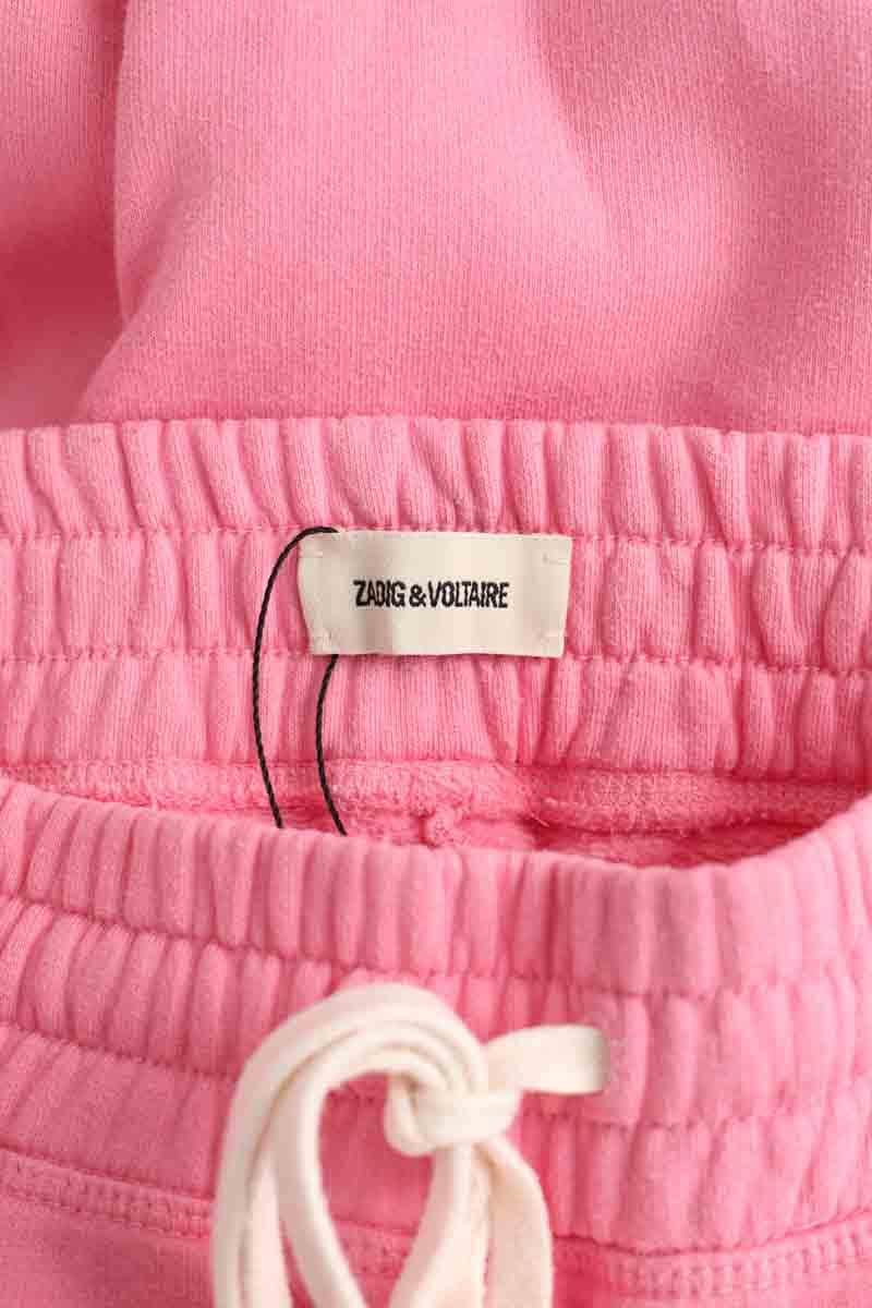 Pantalon de sport Zadig & Voltaire Rose en Coton