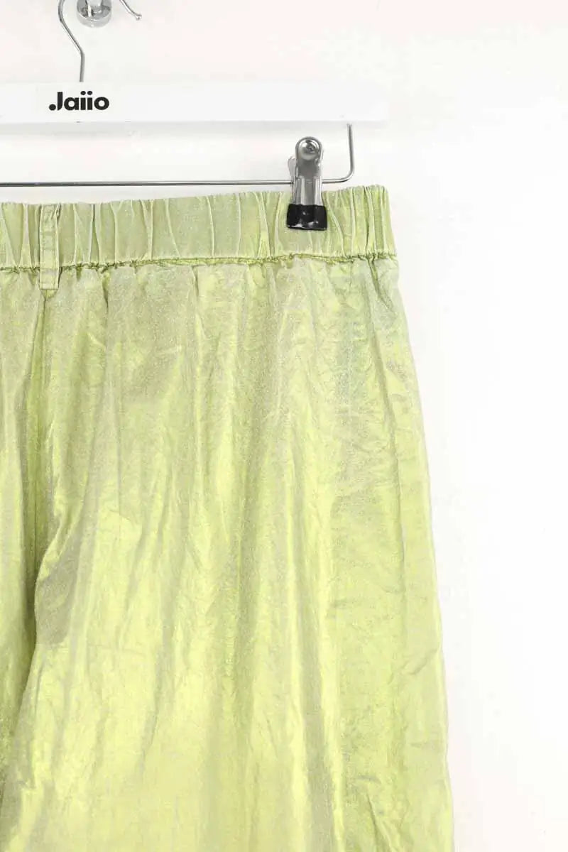 Pantalon droit 8PM Vert en Coton