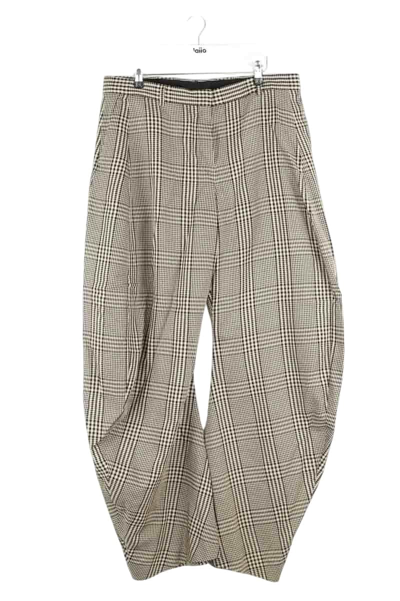 Pantalon droit Acne Studios Beige en Viscose, taille XL - Seconde Main