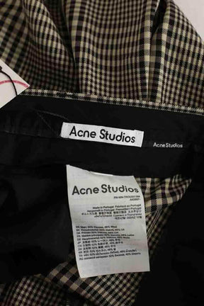 Pantalon droit Acne Studios Beige en Viscose