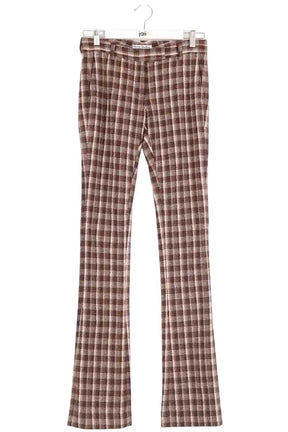 Pantalon droit Acne Studios Marron en Laine, taille XXS - Seconde Main