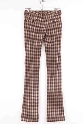 Pantalon droit Acne Studios Marron en Laine