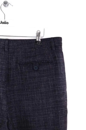Pantalon droit Agnès B. Bleu en Laine
