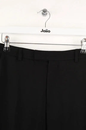 Pantalon droit Agnès B. Noir en Polyester