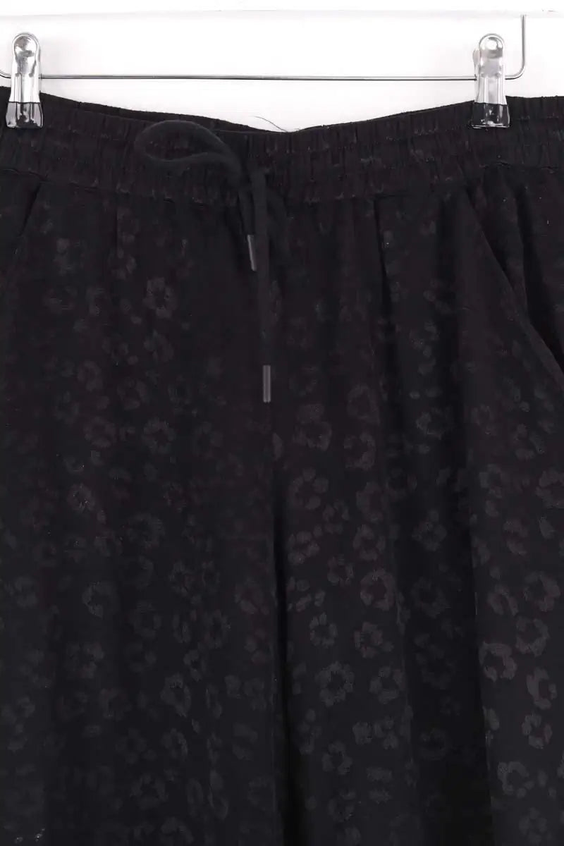 Pantalon droit Albertine Noir en Viscose