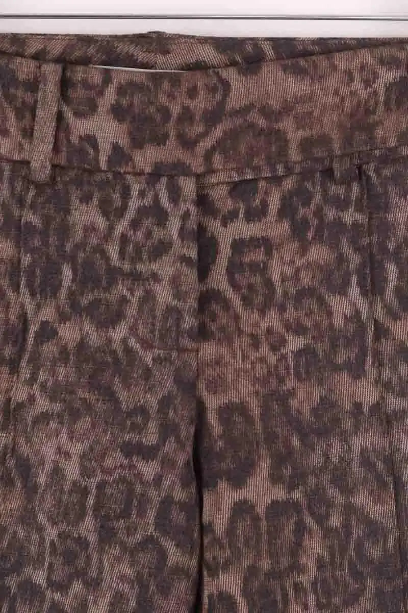 Pantalon droit Alexander Wang Marron en Coton